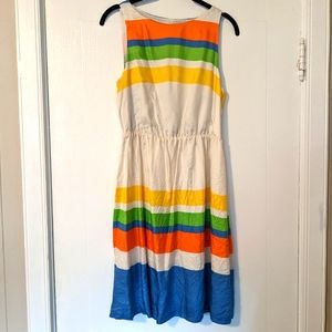 Anthropologie silk dress